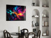 Color Bang Glass Wall Art || Designer Collection by Insigneart USA