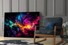 Color Bang Glass Wall Art || Designer Collection by Insigneart USA