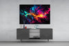 Color Bang Glass Wall Art || Designer Collection by Insigneart USA