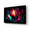 Color Explosion Glass Wall Art || Designer Collection by Insigneart USA