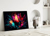 Color Explosion Glass Wall Art || Designer Collection by Insigneart USA