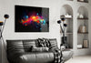 Colors of Space Glass Wall Art || Designer Collection by Insigneart USA