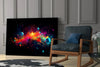Colors of Space Glass Wall Art || Designer Collection by Insigneart USA