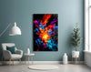 Color Flower Glass Wall Art || Designer Collection by Insigneart USA