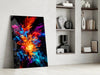 Color Flower Glass Wall Art || Designer Collection by Insigneart USA