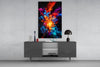 Color Flower Glass Wall Art || Designer Collection by Insigneart USA