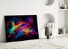 Colors of Space Glass Wall Art || Designer Collection by Insigneart USA