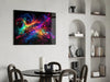 Colors of Space Glass Wall Art || Designer Collection by Insigneart USA