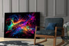 Colors of Space Glass Wall Art || Designer Collection by Insigneart USA