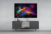 Colors of Space Glass Wall Art || Designer Collection by Insigneart USA