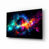 Colors of Space Glass Wall Art || Designer Collection by Insigneart USA