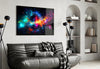 Colors of Space Glass Wall Art || Designer Collection by Insigneart USA
