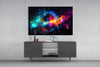 Colors of Space Glass Wall Art || Designer Collection by Insigneart USA