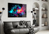 Colors of Space Glass Wall Art || Designer Collection by Insigneart USA