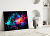 Colors of Space Glass Wall Art || Designer Collection by Insigneart USA