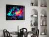 Colors of Space Glass Wall Art || Designer Collection by Insigneart USA