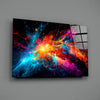 Colors of Space Glass Wall Art || Designer Collection by Insigneart USA