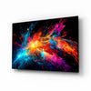 Colors of Space Glass Wall Art || Designer Collection by Insigneart USA