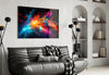 Colors of Space Glass Wall Art || Designer Collection by Insigneart USA