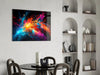Colors of Space Glass Wall Art || Designer Collection by Insigneart USA