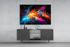 Colors of Space Glass Wall Art || Designer Collection by Insigneart USA