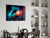 Fire and Water Yin Yang Glass Wall Art by Insigneart USA