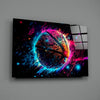 Fireball Glass Wall Art || Designer Collection by Insigneart USA