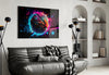 Fireball Glass Wall Art || Designer Collection by Insigneart USA