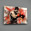 Boxing Glass Wall Art || Designer Collection by Insigneart USA
