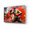 Boxing Glass Wall Art || Designer Collection by Insigneart USA