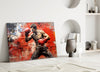 Boxing Glass Wall Art || Designer Collection by Insigneart USA