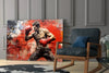 Boxing Glass Wall Art || Designer Collection by Insigneart USA