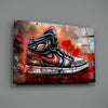 Sneakers Glass Wall Art || Designer Collection by Insigneart USA