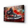 Sneakers Glass Wall Art || Designer Collection by Insigneart USA