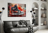 Sneakers Glass Wall Art || Designer Collection by Insigneart USA