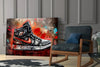 Sneakers Glass Wall Art || Designer Collection by Insigneart USA
