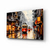Tram Glass Wall Art || Designer Collection by Insigneart USA