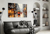 Tram Glass Wall Art || Designer Collection by Insigneart USA
