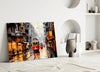 Tram Glass Wall Art || Designer Collection by Insigneart USA