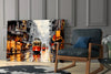 Tram Glass Wall Art || Designer Collection by Insigneart USA