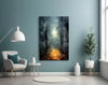 Into Mystery Glass Wall Art || Designer Collection by Insigneart USA