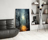 Into Mystery Glass Wall Art || Designer Collection by Insigneart USA