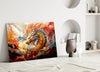 Dragon Glass Wall Art || Designer Collection by Insigneart USA