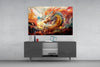 Dragon Glass Wall Art || Designer Collection by Insigneart USA