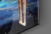 Tie Fighter Glass Wall Art || Designer Collection by Insigneart USA