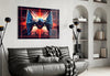 Tie Fighter Glass Wall Art || Designer Collection by Insigneart USA