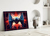 Tie Fighter Glass Wall Art || Designer Collection by Insigneart USA