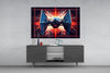 Tie Fighter Glass Wall Art || Designer Collection by Insigneart USA