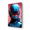 Robocop Glass Wall Art || Designer Collection by Insigneart USA