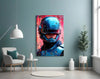 Robocop Glass Wall Art || Designer Collection by Insigneart USA